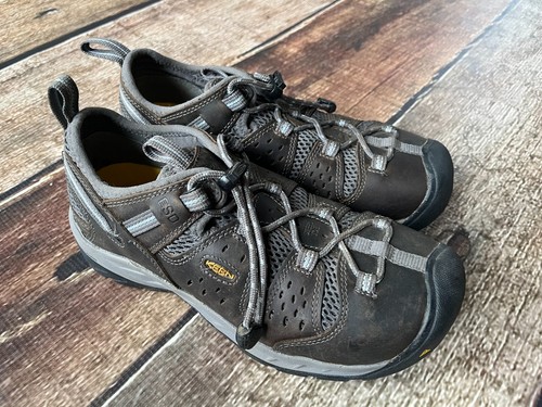 KEEN UTILITY ATLANTA COOL II WORK SHOE BROWN WOMENS 7.5 EXCELLENT CONDITION - Picture 4 of 10