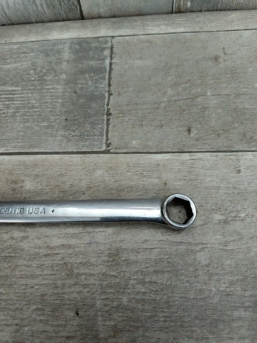 Snap-On Tools USA Underlined Logo 6 Point Combination Wrench SAE 1/2" MPN OSH16 - Picture 7 of 7