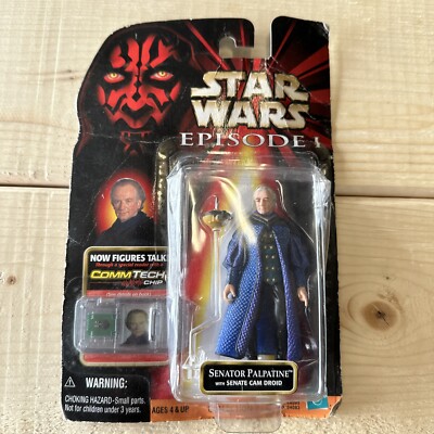 Hasbro Senator Palpatine With Senate Cam Droid Action Figure