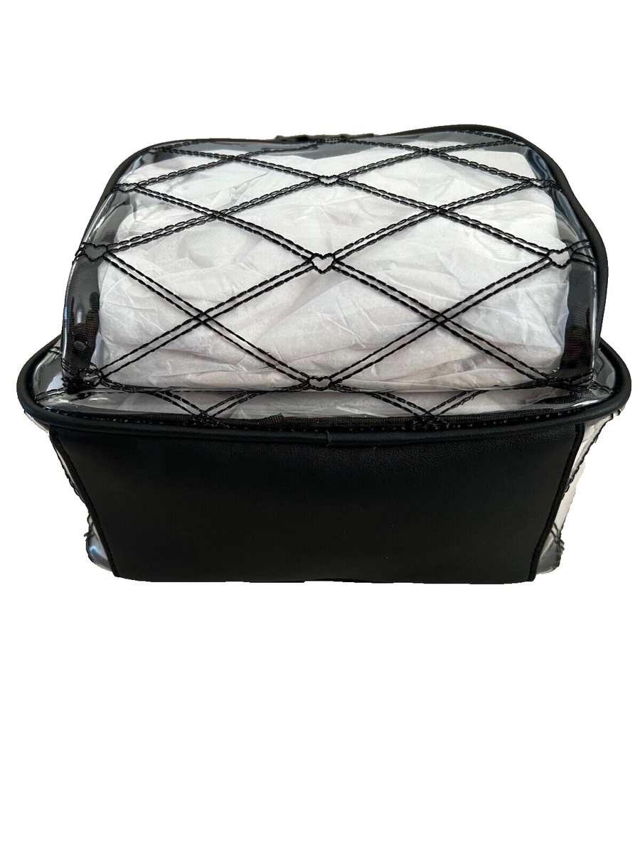 Betsey Johnson BM22420 Clear Black Multi Strap Backpack Bag XOX Betsey Johnson BM22420 Clear Black Multi Strap Backpack Bag  main image 3
