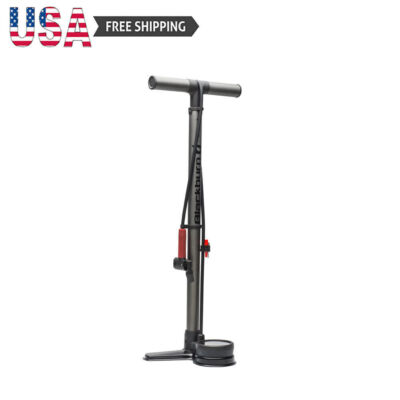 #ad Air Tower 6 High Pressure Bicycle Floor Pump Extra Large Handle Comfortable Use $50.94