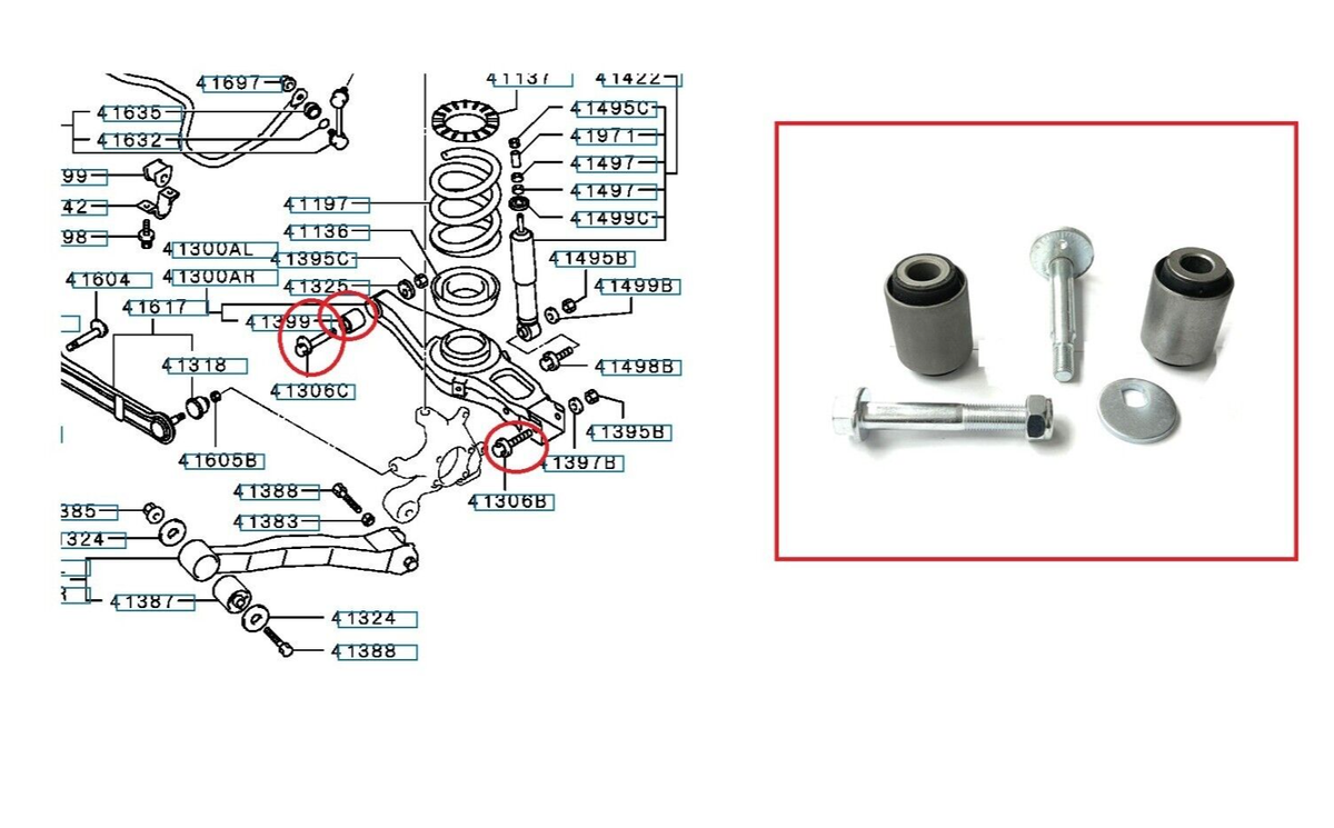 Für Mitsubishi Shogun V88/V98 MK4 Hinten Unten Querlenker Sturz