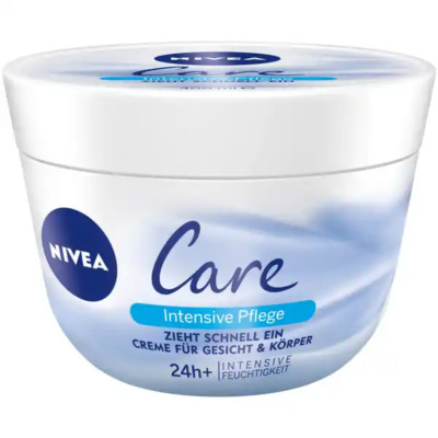 NIVEA Cream INTENSIVE CARE moisturizing cream XL 400ml FREE SHIPPING