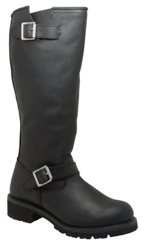 Ride Tecs Men's 16 in. Black Engineer Biker Boot