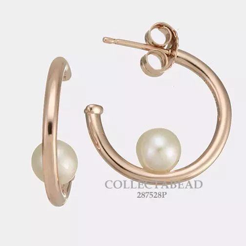 Pandora contemporary hotsell pearl earrings