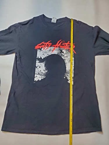 City Hunter Long Sleeve T shirt Mens Medium Black - Picture 6 of 7