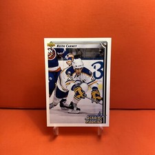 1992-93 Upper Deck Star Rookies Keith Carney #402 Rookie RC NM🦄