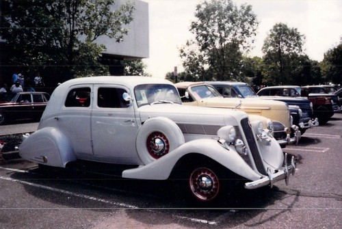 Lote de 10 fotos a color encontradas de colección autos antiguos orgulloso propietario exhibición de autos PH9 - Imagen 9 de 11