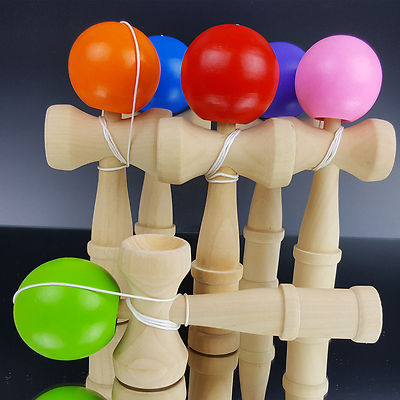 Regelmäßige Professionelle Kendama Bambus Holz Spi... – Vicedeal