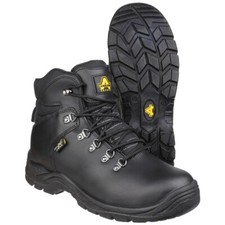Amblers Safety Work Boots with Metatarsal Protection Steel Toe Cap and Midsole