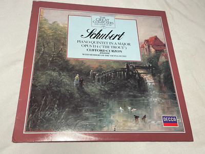 Schubert - Piano Quintet in A Major  ''The Trout'' - Vinyl Record LP Album - 1958