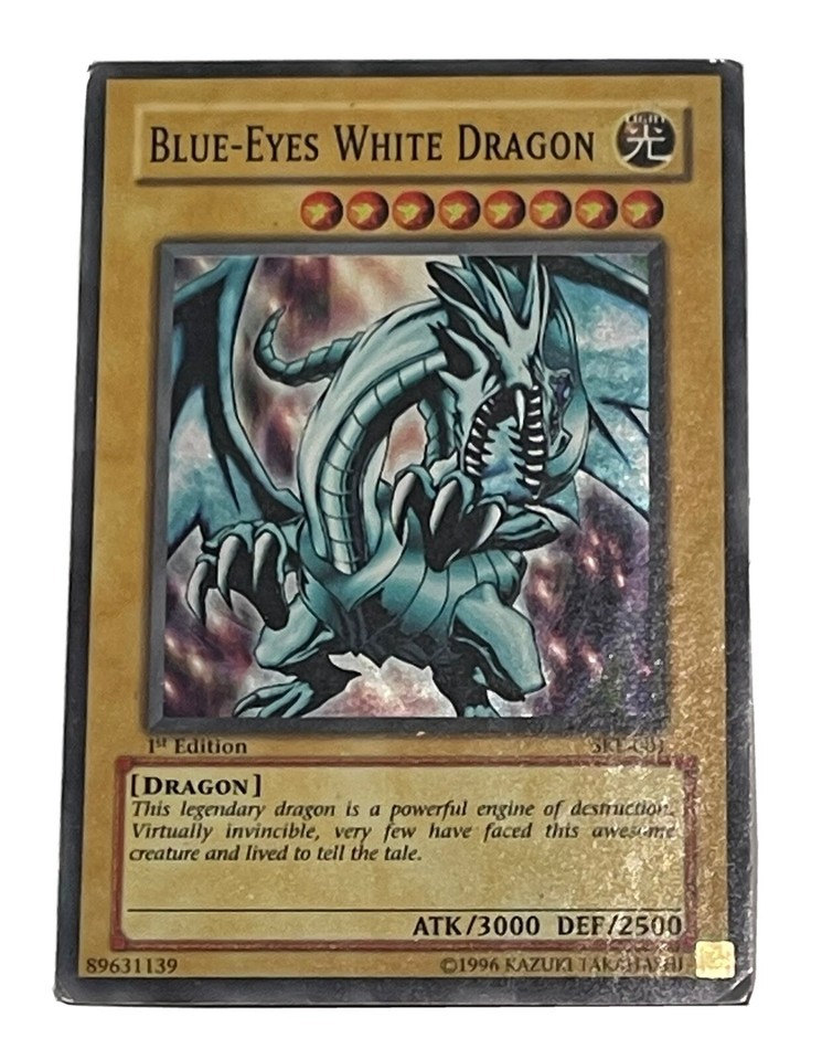 遊戯王 ARS9 青眼の白龍 英語 LOB-EN001 Blue-Eyes White Dragon LOB-EN001 Legend of Blue Eyes White Dragon