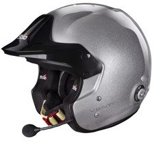 VERKAUF! FIA STILO Venti Trophy Rally Composite Jethelm Silber Größe 58