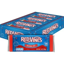 Red Vines Red Twists Original Movie Theatre Size 5 oz, 12-count