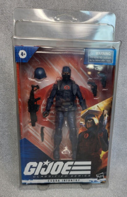 G.I. Joe Classified 6 Pack of M.O.C Plastic Protectors. Brand new!