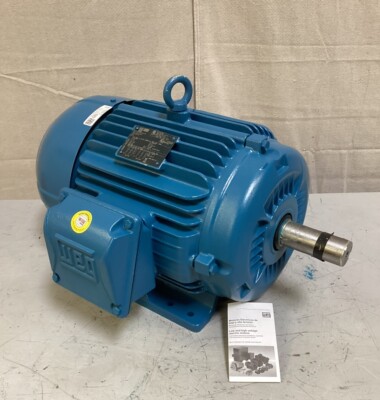 WEG 00736ET3E213T-W22 General Purpose Motor Totally Enclosed Fan-Cooled 7 1/2 HP
