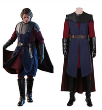 The Clone Wars -Anakin Skywalkeri Cosplay Costume Coat Cloak Outfits"