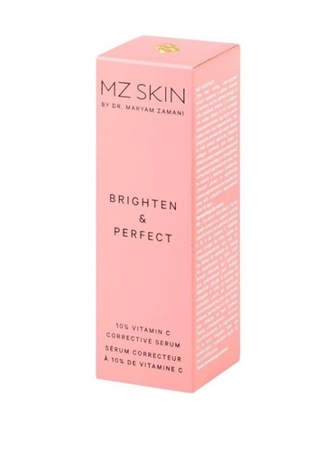 MZ Skin Brighton And Perfect 10% Vitamin C Corrective Face Serum NIB - Picture 2 of 4