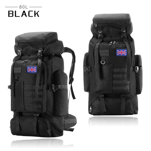 70L/80L/100L/120L Hiking Military Tactical Backpack Rucksack Camping Bag Outdoor - Picture 34 of 38