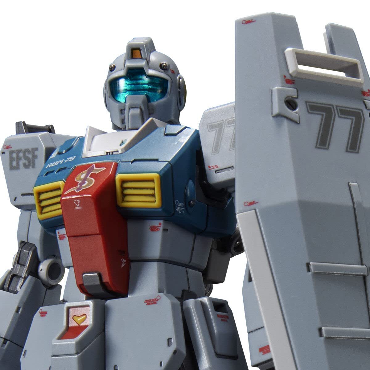 HG 1/144 RGM-79 GM ( SLEGGAR) E.F.S.F. Sleggar Law's Mobile Suit
