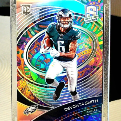  /5!  DeVonta Smith - ROOKIE - 2021 Panini Spectra Psychedelic Prizm /5 EAGLES