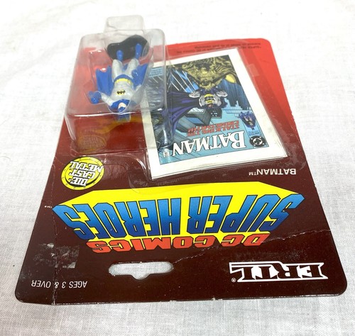 Modellino vintage anni 90 ERTL Batman Die Cast 730 DC Comics Supereroi - Foto 5 di 8