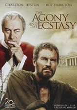 The Agony and the Ecstasy - DVD - GOOD