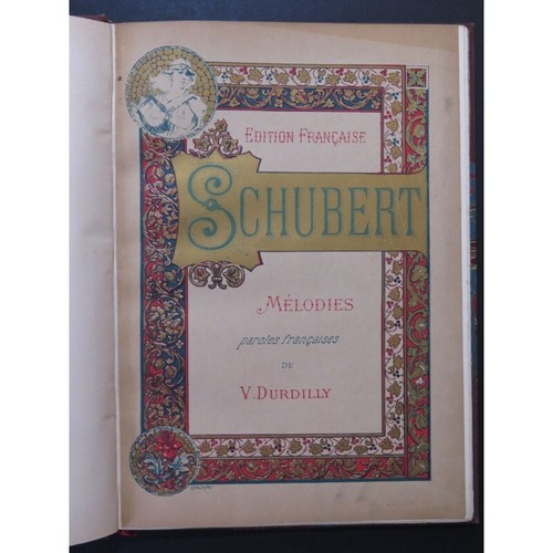 Schubert Franz Melodies 25 Pieces Singing Piano Ca1890 - Picture 3 of 8