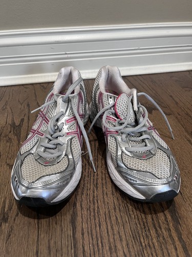 Asics Gel GT 2150 Women's Running Shoes Size 9.5 T054N Pink Silver Athletic