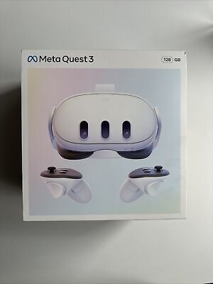 Meta Quest 3 128GB All-in-One VR Headset 899-00579-01 White BRAND