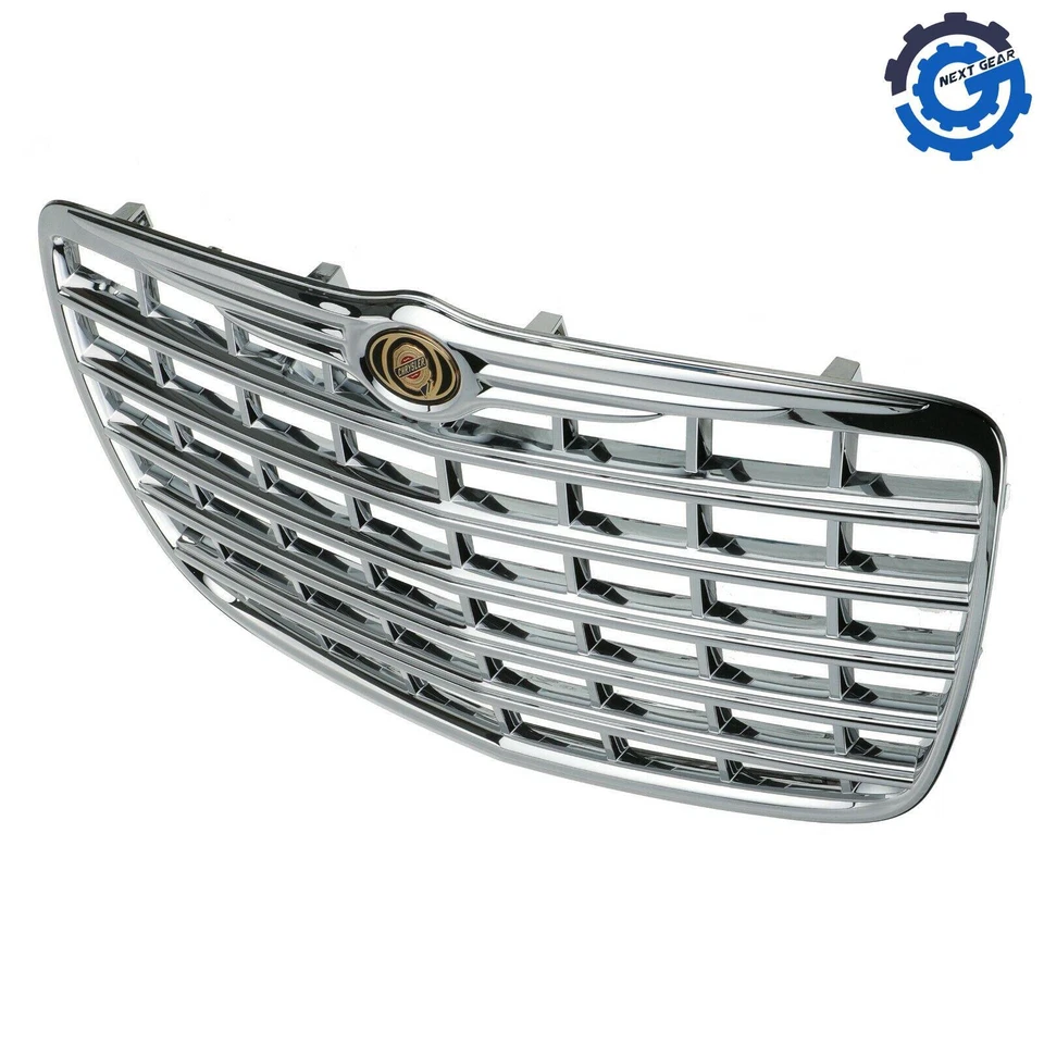 Nueva rejilla de radiador cromada Mopar OEM para Chrysler 300 2006-2009 4806365AA Foto 3 de 4