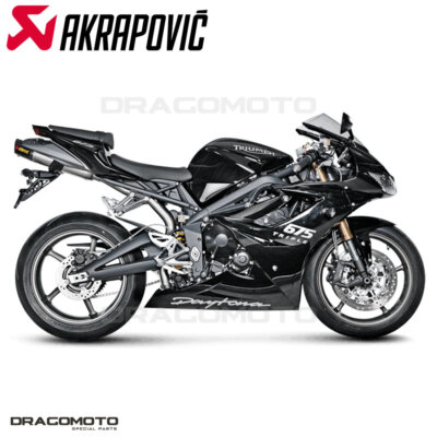 TRIUMPH DAYTONA 675 2006-2012 Exhaust AKRAPOVIC Titanium S-T675SO3