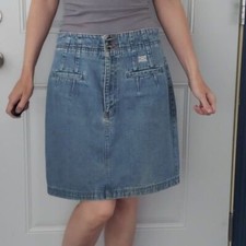 90s Denim Mini Skirt