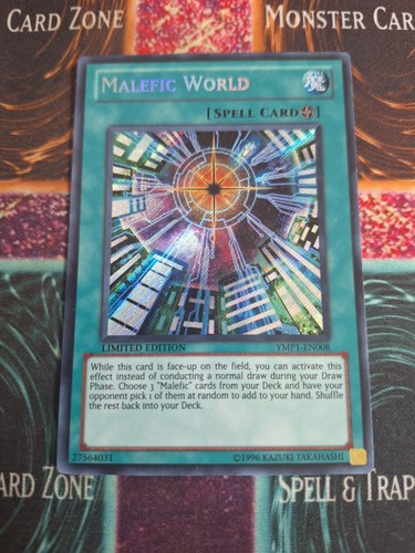 Yu-Gi-Oh! TCG Malefic World YMP1-EN008 Secret Rare Limited Near Mint a1/ - 第 1/5 張圖片