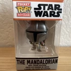 New Funko Pocket POP Keychain Star Wars The Mandalorian Vinyl Figure Keychain
