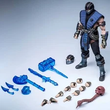 JM toys ZK001 1/12 Ninja Sub Zero Saibot 6" Collectible Action Figures Model Toy