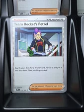 Team Rocket's Petrel 176/182 Sv10: Destined Rivals Regular
