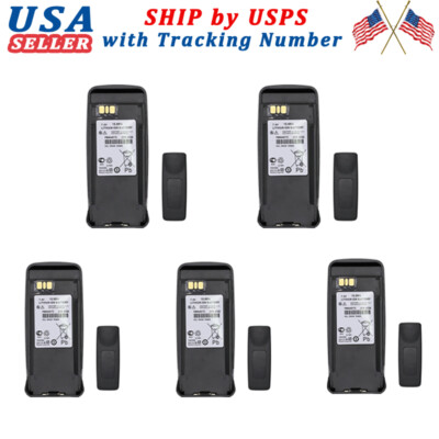 5PC PMNN4077C Battery For Motorola DGP4100 DGP4150PLUS DGP6100 DGP6150PLUS