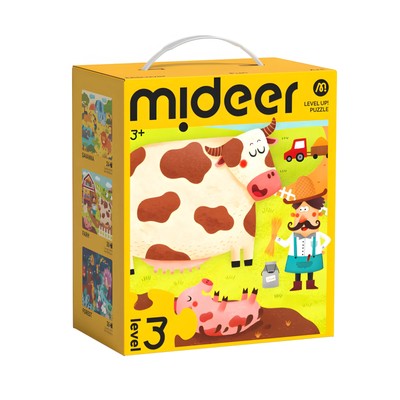 Level Up! Puzzles mit Aufbewahrungsbeutel - Level 3: Natürliche Landschaft 3 in