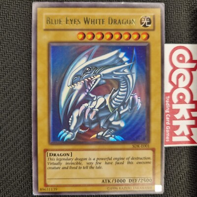 Blue-Eyes White Dragon SDK-E001 | Ultra Rare | (MP