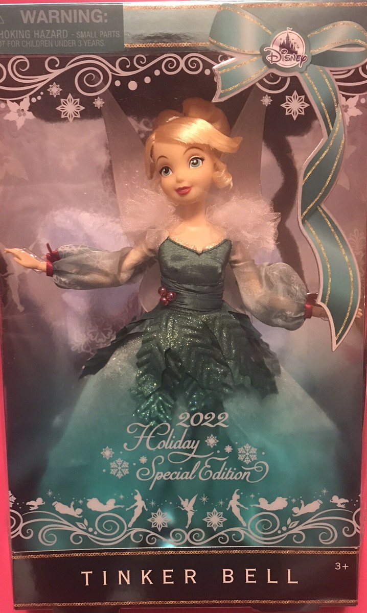 Disney Special Edition Tinker Bell Holiday 2022 Classic Doll