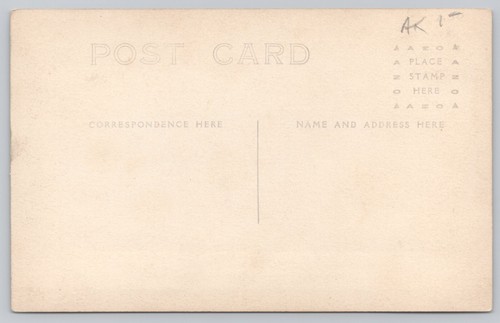 RPPC of 2-Story Home Picket Fence Long Porch Maybe Autumn c1904-1918 Postcard - Picture 2 of 2