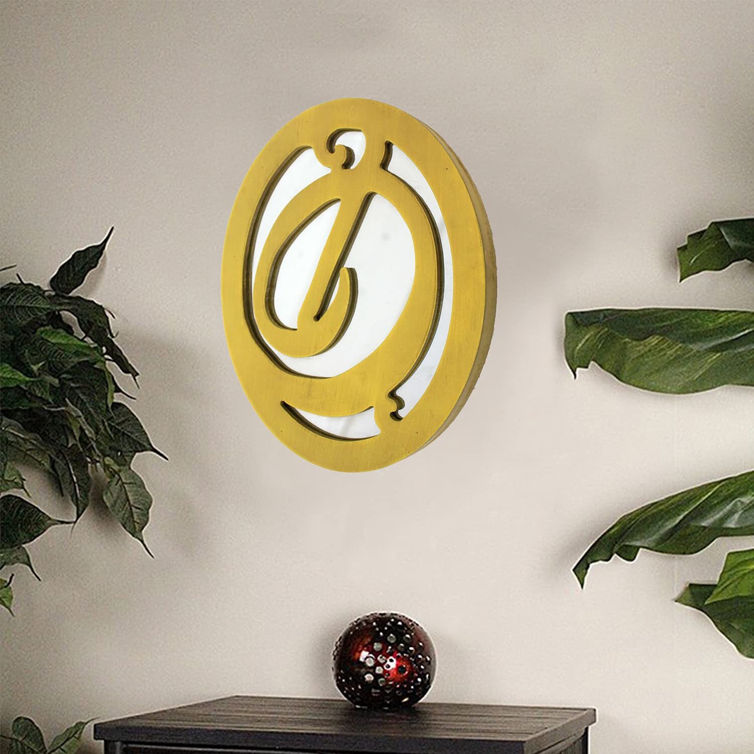 Декор стен из желтого дерева размером 10 X 8 дюймов 15090₽