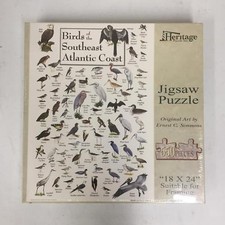 Heritage Birds Of Southeast Atlantic Coast Damaged Box Jigsaw Puzzle