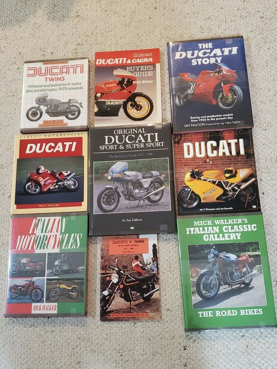Ducati / Italian Motorcycle book collection | eBay