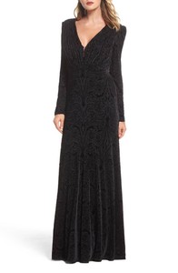 burnout velvet gown