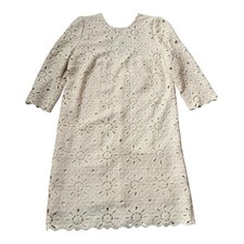 NWT Sézane Robe Krissy Dress in Ecru Size 4