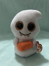 Beanie Boos Ty Scream The Ghost Halloween Plush Brand New With Tag Retired