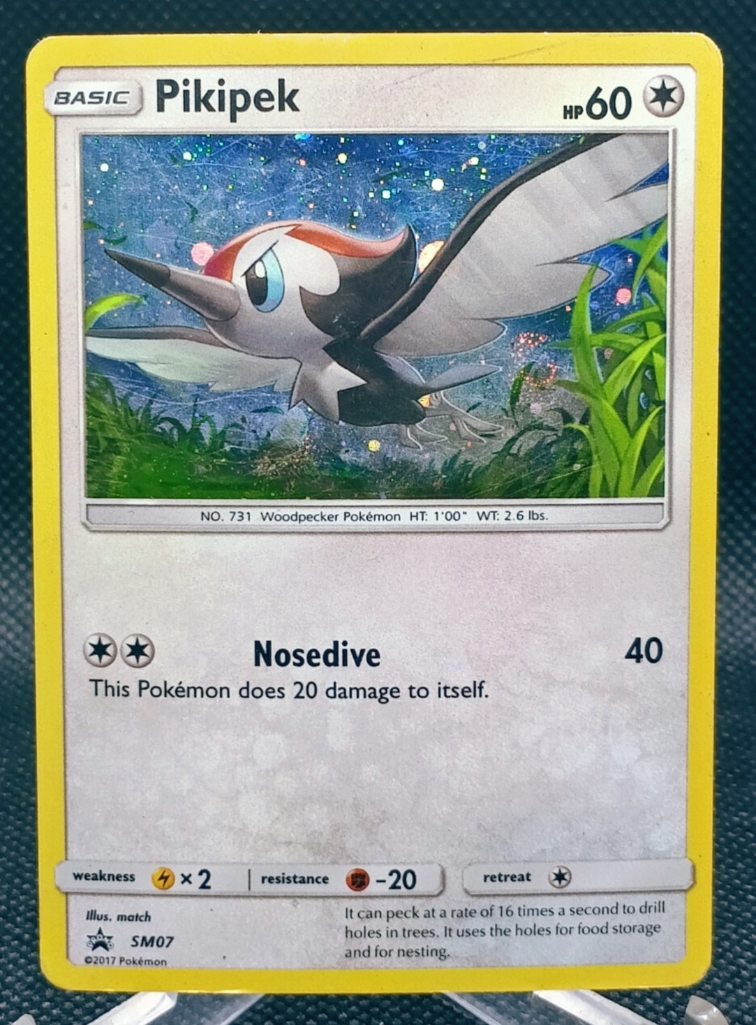 Pikipek SM07 Holo Promo 2017 Pokémon Sun & Moon Black Star Promo General Mills