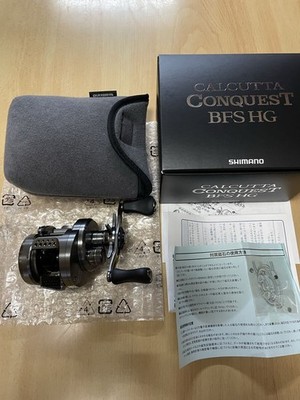 SHIMANO 17 Calcutta Conquest BFS HG Right-Hand Baitcasting Reel Unused Collectio